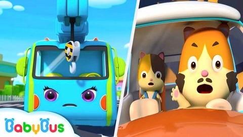 宝宝巴士工程车视频,小小工程师的日常趣事